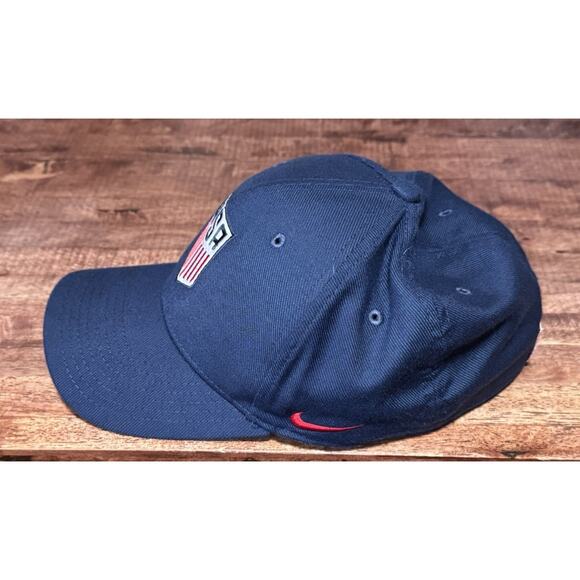 Nike Heritage86 Dri-Fit USA United States Hat Cap Campus Blue Soccer USMNT - Picture 2 of 6